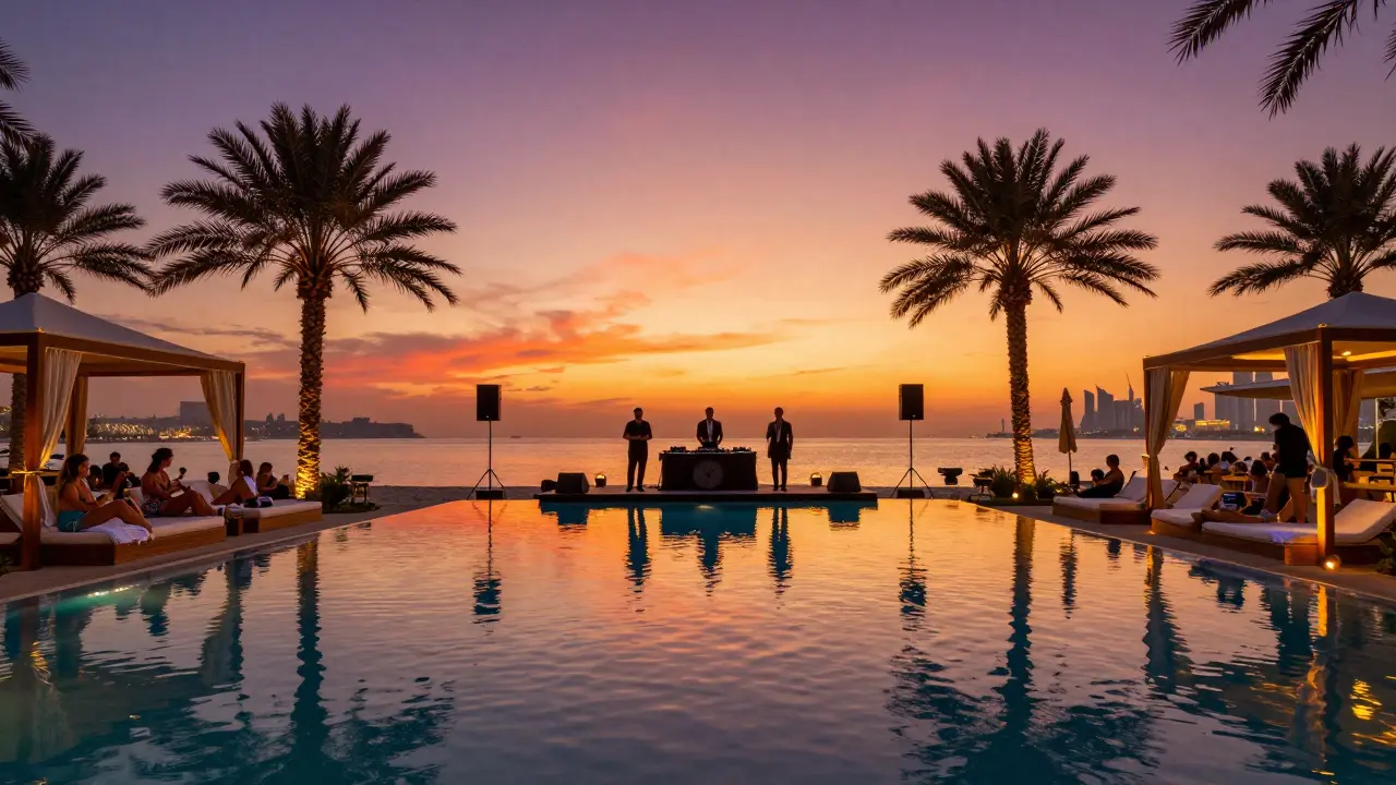 Nightlife in Dubai: The Best Beach Clubs and Sunset Spots
